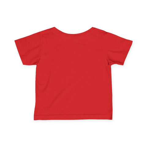 Cute Cat Infant Fine Jersey Tee - Adorable Yellow Baby T-Shirt