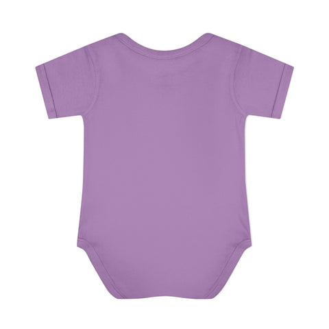 Cute Dinosaur Infant Bodysuit - Adorable Baby Rib Bodysuit for Newborns
