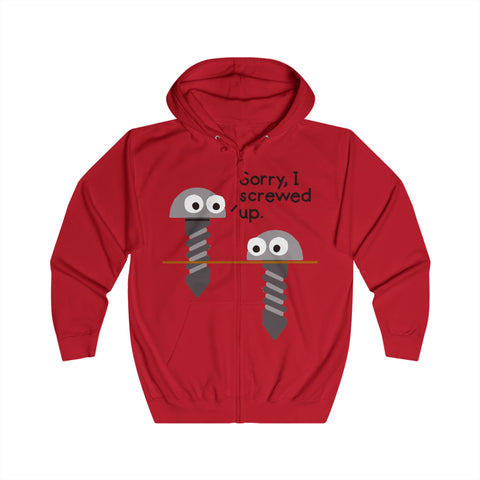 Unisex Full Zip Hoodie
