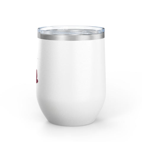 Floral Thank You Tumbler, 12oz | Gift for Wine Lovers, Wedding Favors, Birthday Drinkware, Personalized Gift, Floral Tumbler
