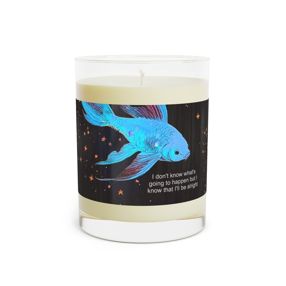Scented Candle - Full Glass, 11oz