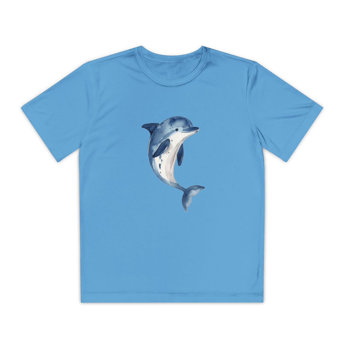 Youth Dolphin Competitor Tee - Fun Summer Wear for Kids
