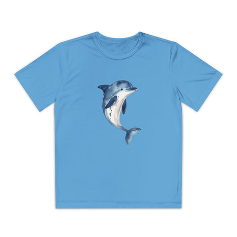 Youth Dolphin Competitor Tee - Fun Summer Wear for Kids