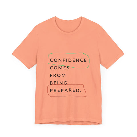 Confidence Jersey Tee - Motivational T-Shirt, Unisex Motivational Shirt, Gift for Confidence Boost, Inspirational Apparel, Casual [...]