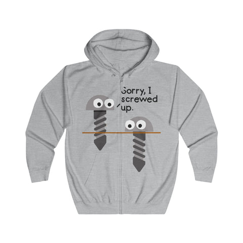 Unisex Full Zip Hoodie