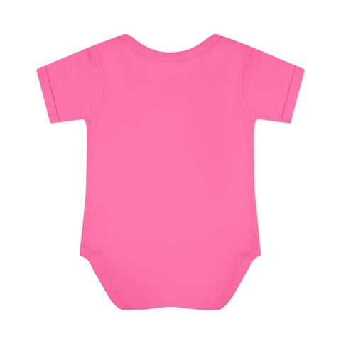 Cute Dinosaur Infant Bodysuit - Adorable Baby Rib Bodysuit for Newborns