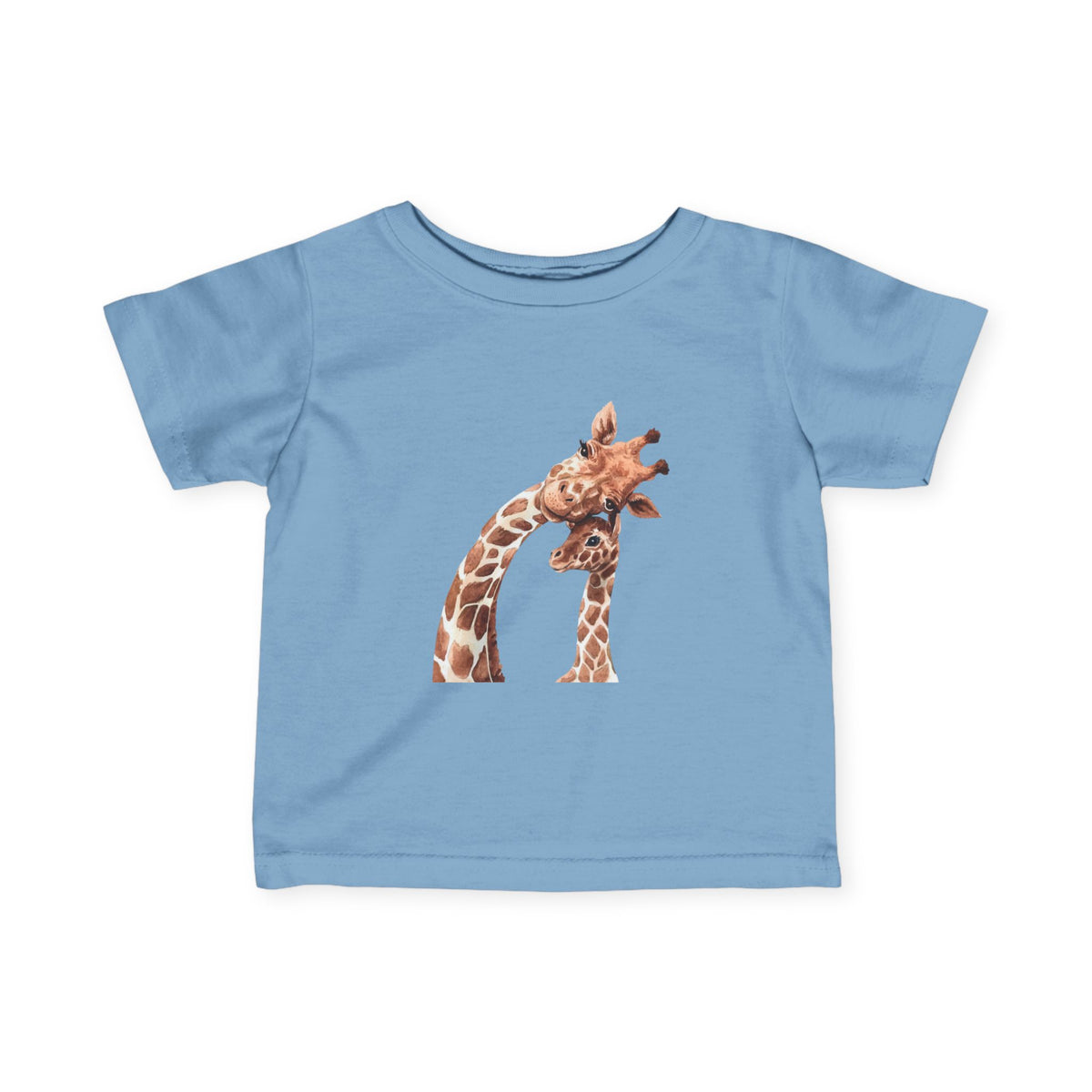 Adorable Giraffe Infant Tee - Cute Yellow Baby Shirt