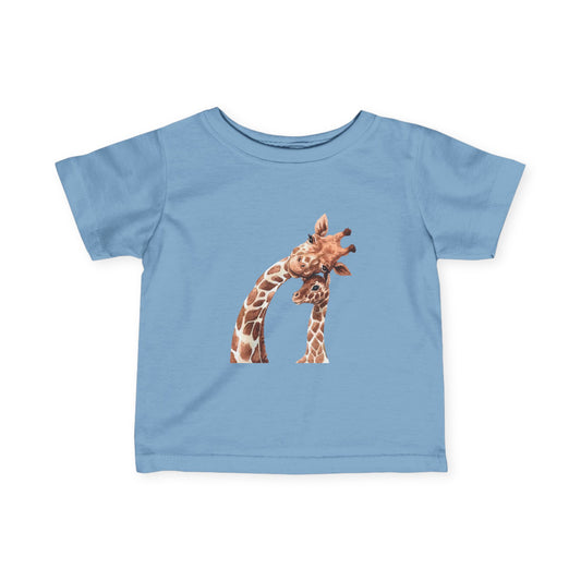 Adorable Giraffe Infant Tee - Cute Yellow Baby Shirt