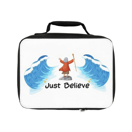 Inspirational Lunch Bag for Kids and Adults, Just Believe Lunch Tote, Motivational Meal Bag, School Lunch Organizer, Perfect for Back [...]