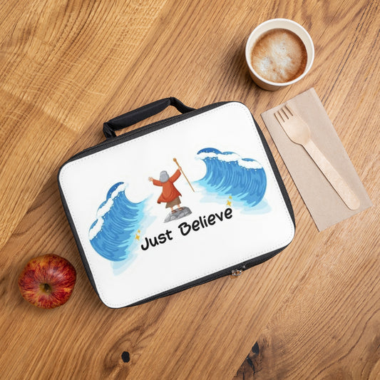 Inspirational Lunch Bag for Kids and Adults, Just Believe Lunch Tote, Motivational Meal Bag, School Lunch Organizer, Perfect for Back [...]