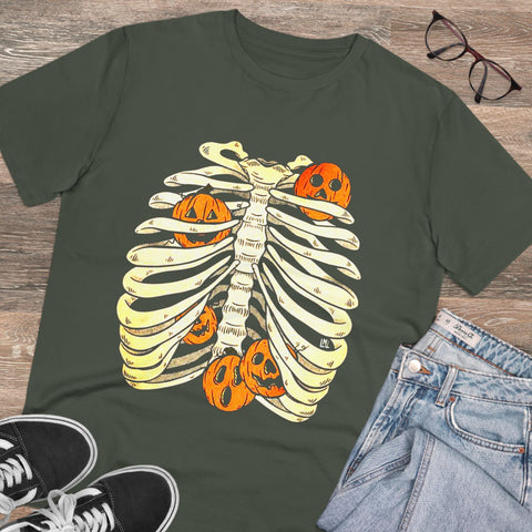 skeleton pumpkin