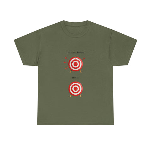 Motivational Graphic Tee, Unisex Cotton T-Shirt, Inspirational Apparel, Perfect Gift for Friends, Goals, Targets, Everyday Wear