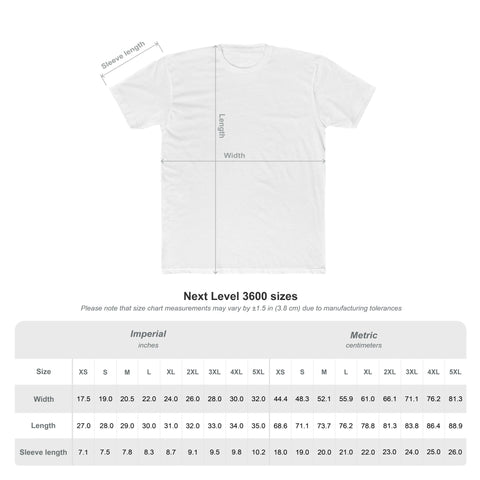Minimalist Hand Art Unisex Cotton Crew Tee