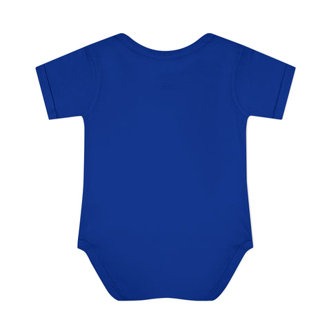Cute Dinosaur Infant Bodysuit - Adorable Baby Rib Bodysuit for Newborns