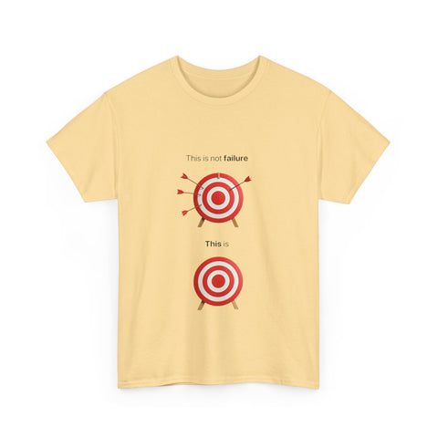 Motivational Graphic Tee, Unisex Cotton T-Shirt, Inspirational Apparel, Perfect Gift for Friends, Goals, Targets, Everyday Wear