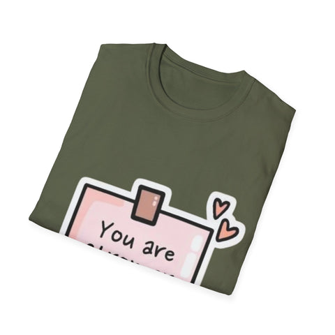 Motivational T-Shirt: You Are Stronger Than You Think, Unisex Tee, Positive Affirmation Shirt, Inspirational Gift, Casual Wear