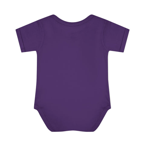 Cute Dinosaur Infant Bodysuit - Adorable Baby Rib Bodysuit for Newborns