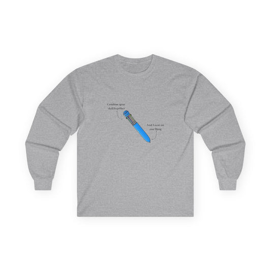 Cool and Comfy Long Sleeve Tee for Everyday Wear, Perfect Gift for Friends, Fun Casual Style, Unisex Cotton Shirt, Cozy Layering Top