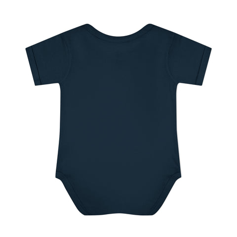 Cute Dinosaur Infant Bodysuit - Adorable Baby Rib Bodysuit for Newborns