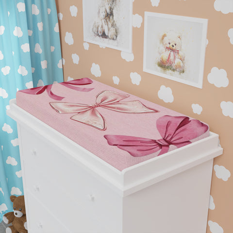 Adorable Teddy Bear Baby Changing Pad Cover | Soft and Cozy Nursery Decor