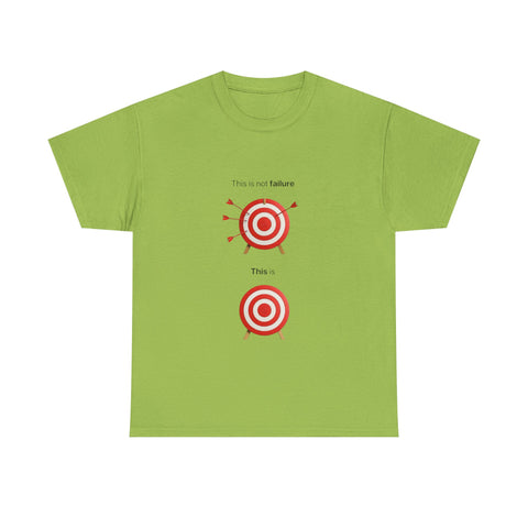 Motivational Graphic Tee, Unisex Cotton T-Shirt, Inspirational Apparel, Perfect Gift for Friends, Goals, Targets, Everyday Wear