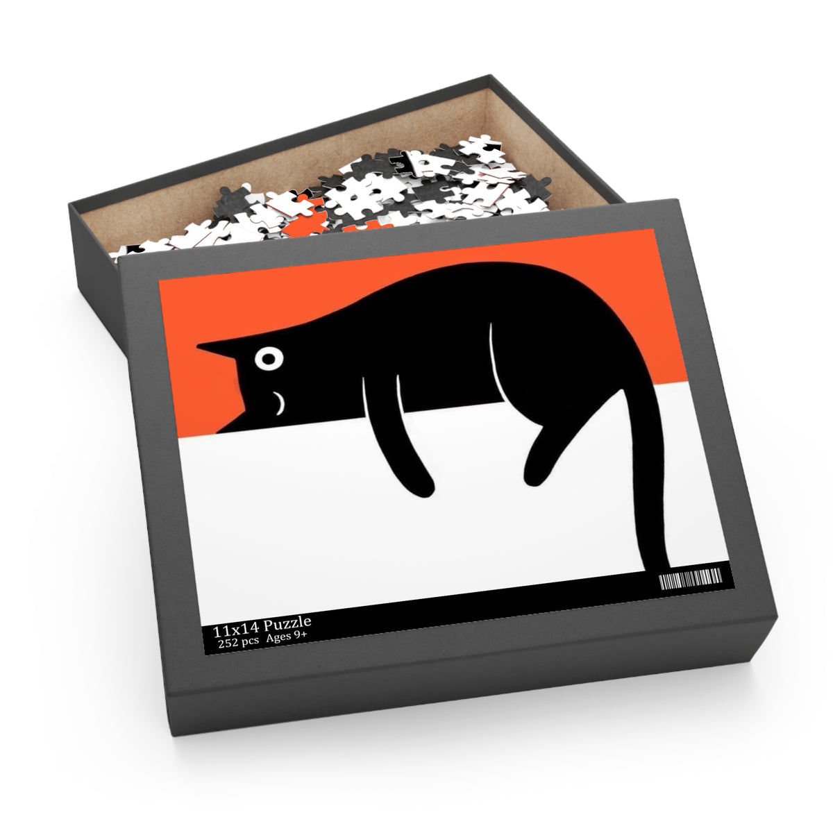 Whimsical Cat Puzzle - 120, 252, 500-Piece Jigsaw for Cat Lovers