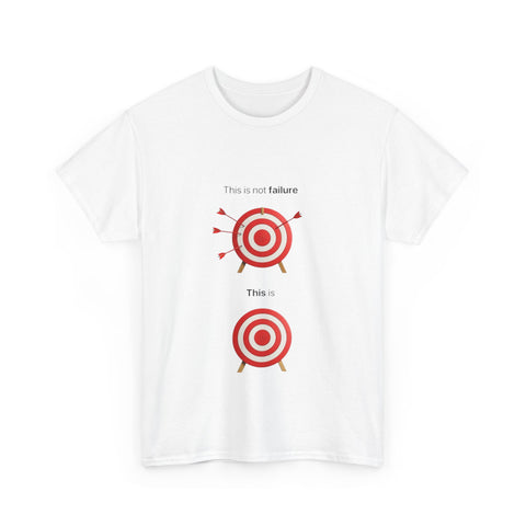 Motivational Graphic Tee, Unisex Cotton T-Shirt, Inspirational Apparel, Perfect Gift for Friends, Goals, Targets, Everyday Wear