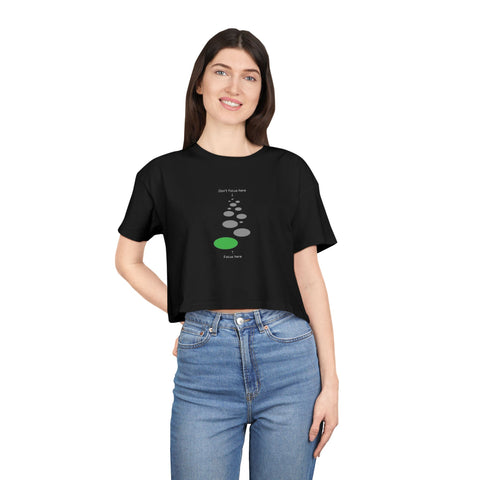 Stylish Women's Crop Tee - Perfect for Casual Outings, Gifts, and Everyday Wear, Trendy Black Tee with Unique Design, Great for [...]