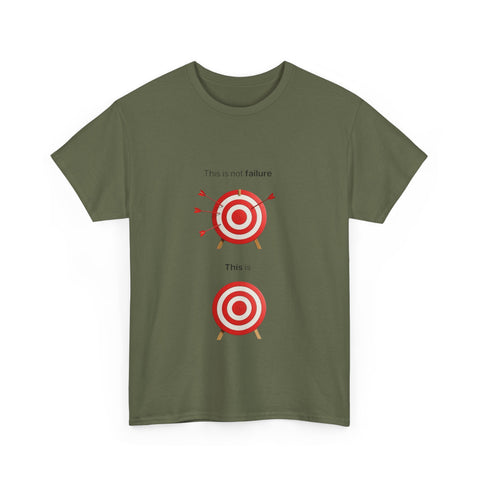 Motivational Graphic Tee, Unisex Cotton T-Shirt, Inspirational Apparel, Perfect Gift for Friends, Goals, Targets, Everyday Wear