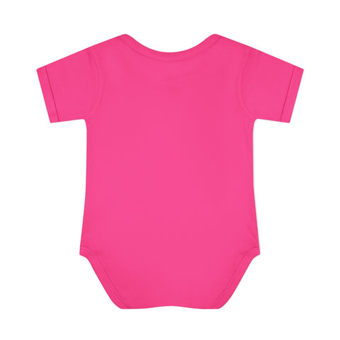 Cute Dinosaur Infant Bodysuit - Adorable Baby Rib Bodysuit for Newborns