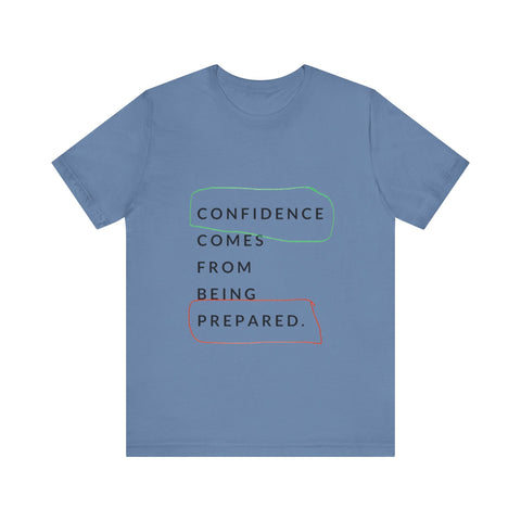 Confidence Jersey Tee - Motivational T-Shirt, Unisex Motivational Shirt, Gift for Confidence Boost, Inspirational Apparel, Casual [...]