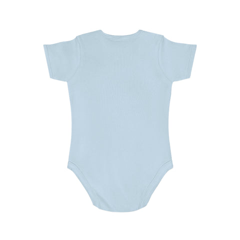 Happy Zebra Short Sleeve Baby Bodysuit - Cute Infant Outfit for Celebrations & Everyday Wear
