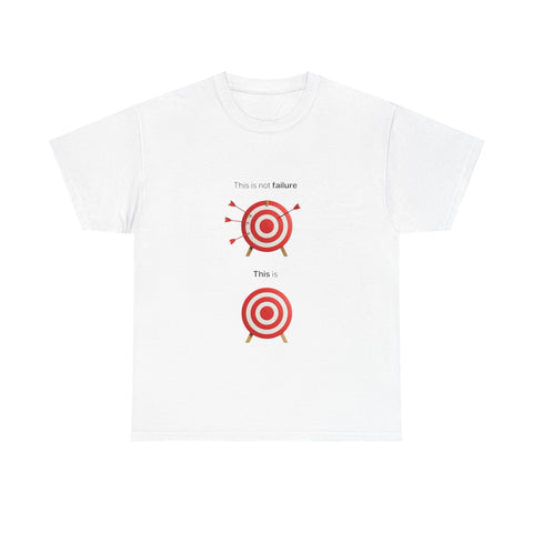 Motivational Graphic Tee, Unisex Cotton T-Shirt, Inspirational Apparel, Perfect Gift for Friends, Goals, Targets, Everyday Wear