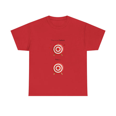 Motivational Graphic Tee, Unisex Cotton T-Shirt, Inspirational Apparel, Perfect Gift for Friends, Goals, Targets, Everyday Wear