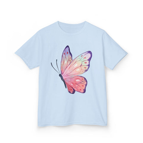 Colorful Butterfly Kids Heavy Cotton™ Tee - Perfect for Spring & Birthday Gifts