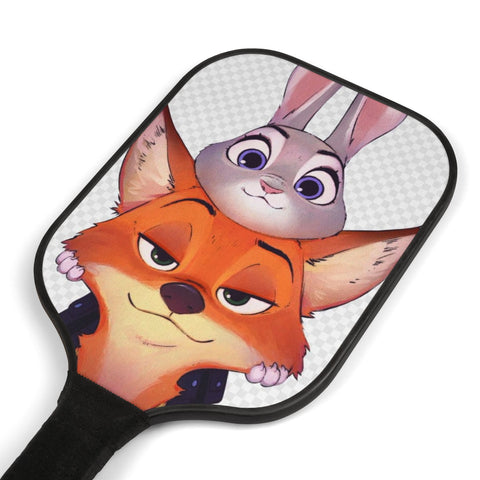Cartoon-Themed Pickleball Paddle Set with Balls