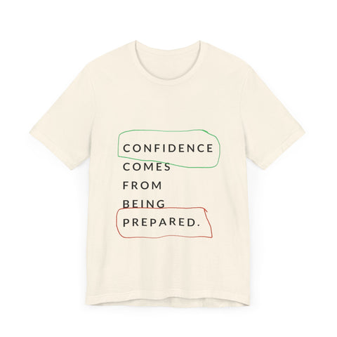 Confidence Jersey Tee - Motivational T-Shirt, Unisex Motivational Shirt, Gift for Confidence Boost, Inspirational Apparel, Casual [...]