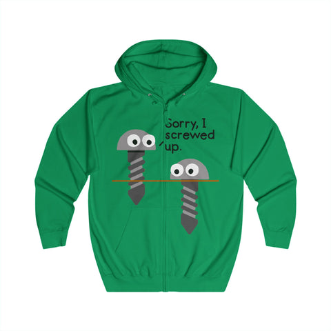 Unisex Full Zip Hoodie