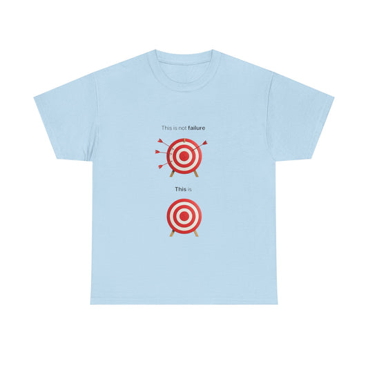 Motivational Graphic Tee, Unisex Cotton T-Shirt, Inspirational Apparel, Perfect Gift for Friends, Goals, Targets, Everyday Wear