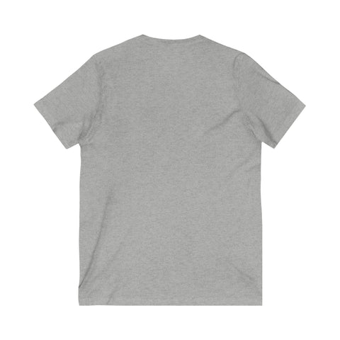 Cute Airplane V-Neck Tee for Travel Lovers, Unisex Travel Shirt, Adventure Outfit, Gift for Frequent Flyers, Jetsetter Apparel