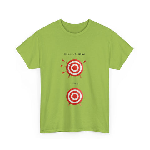 Motivational Graphic Tee, Unisex Cotton T-Shirt, Inspirational Apparel, Perfect Gift for Friends, Goals, Targets, Everyday Wear
