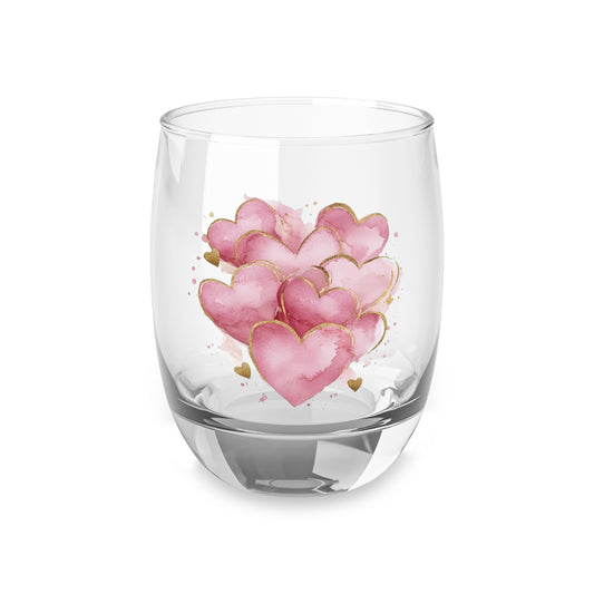 Heartfelt Glass - Romantic Gift for Her, Perfect for Celebrations, Engagements, Anniversaries, or Valentine's Day