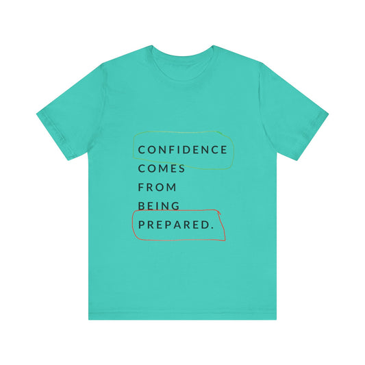 Confidence Jersey Tee - Motivational T-Shirt, Unisex Motivational Shirt, Gift for Confidence Boost, Inspirational Apparel, Casual [...]