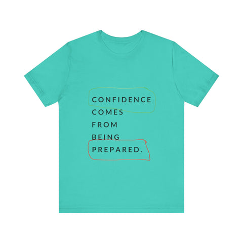 Confidence Jersey Tee - Motivational T-Shirt, Unisex Motivational Shirt, Gift for Confidence Boost, Inspirational Apparel, Casual [...]