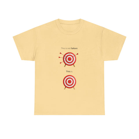 Motivational Graphic Tee, Unisex Cotton T-Shirt, Inspirational Apparel, Perfect Gift for Friends, Goals, Targets, Everyday Wear