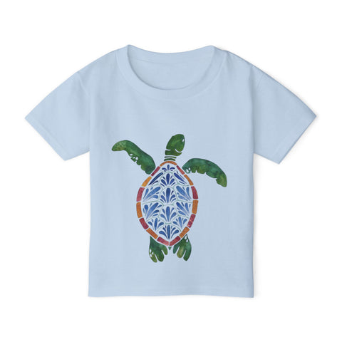 Adorable Turtle Graphic Toddler T-shirt - Eco-Friendly Cotton Tee for Nature Lovers