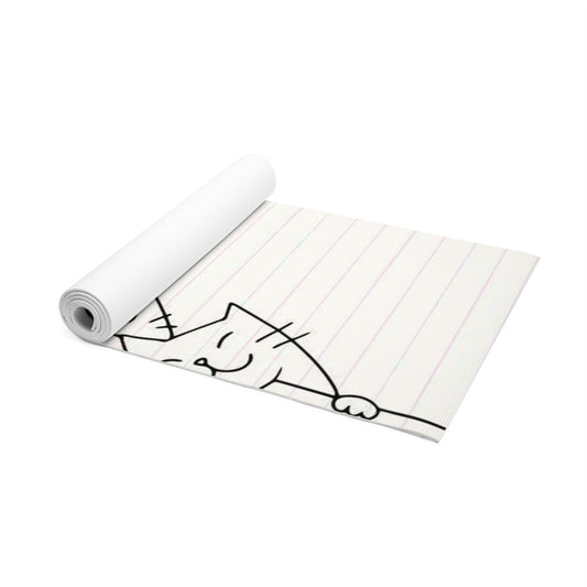 Cute Cat Foam Yoga Mat - Comfortable & Non-Slip Design for Cat Lovers