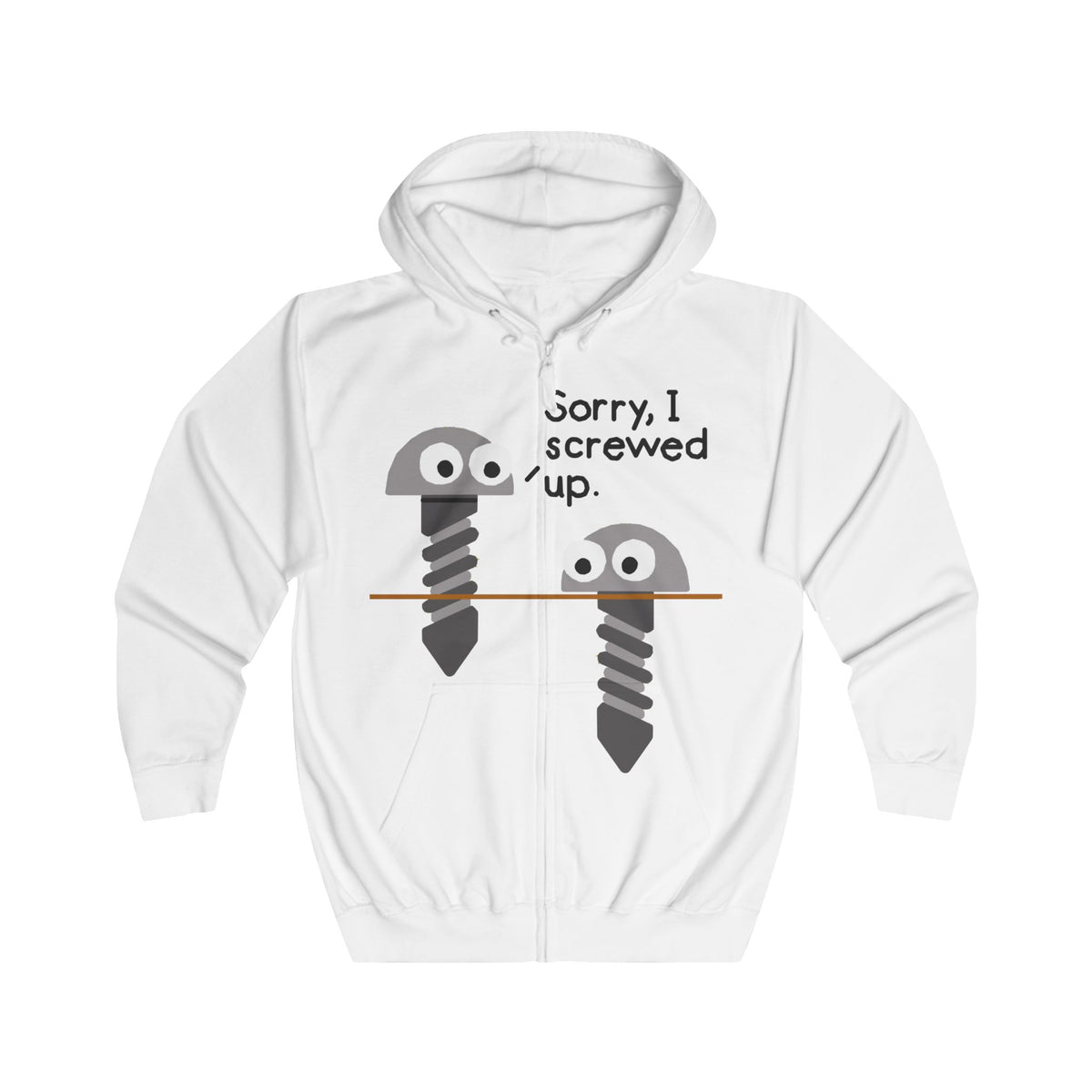 Unisex Full Zip Hoodie