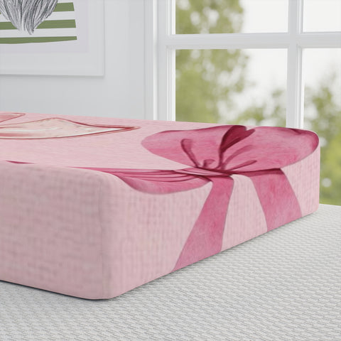 Adorable Teddy Bear Baby Changing Pad Cover | Soft and Cozy Nursery Decor