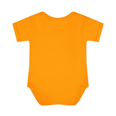 Cute Dinosaur Infant Bodysuit - Adorable Baby Rib Bodysuit for Newborns